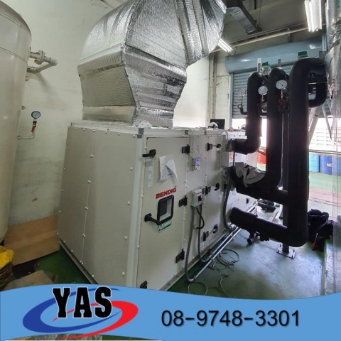 AHU Fresh air 100% & Duct booth paint room